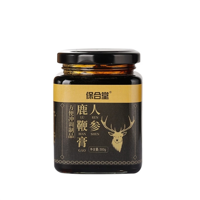 Ginseng Deer Penis Ointment for Tonifying the Kidney strengthening Yang Tonifying Qi and Nourishing blood 300g per bo