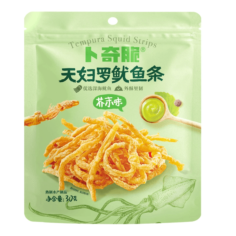Shredded Squid Original Flavor Crispy Squid Strips 2 Packs Inside 60g * 1 Bag