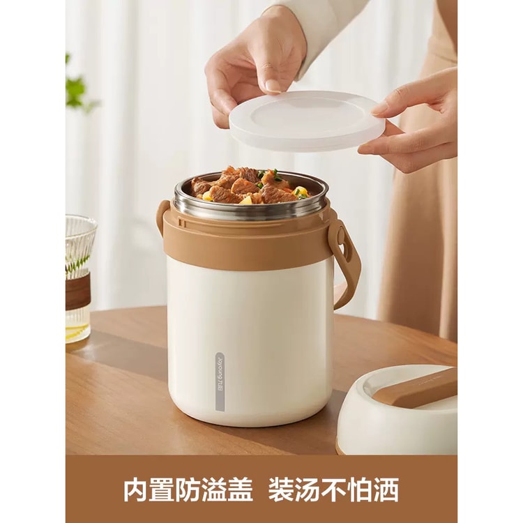 Ceramic Fresh Bowl Worker Cute Bento Lunch Box With Lid Sealed Microwave  BROWN Model - Yamibuy.com