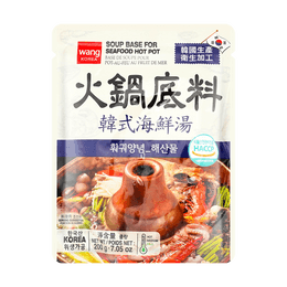 韩国WANG 韩式海鲜火锅底料 海鲜汤 200g