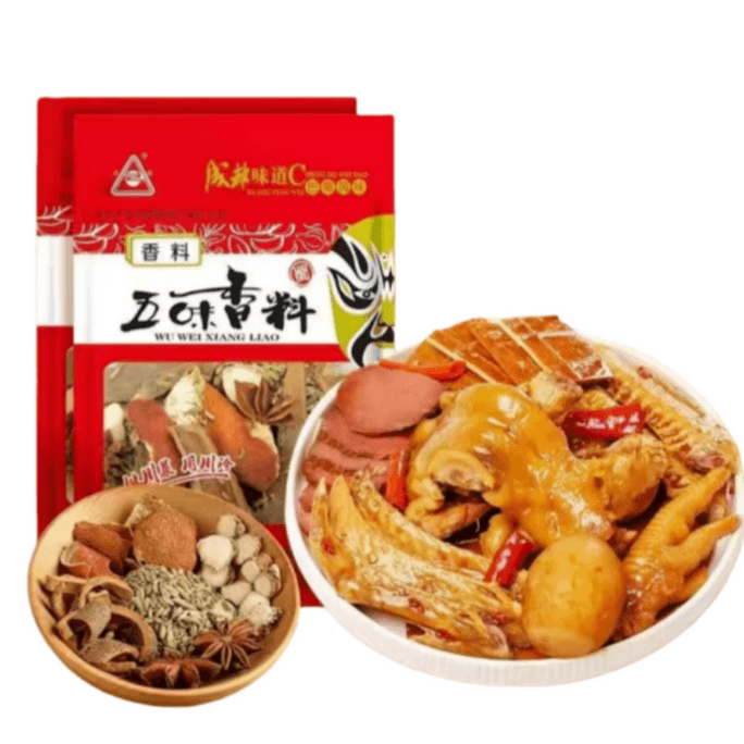 川珍 五味香料八角桂皮茴香山奈陳皮組合滷肉料家用調料40g*1包