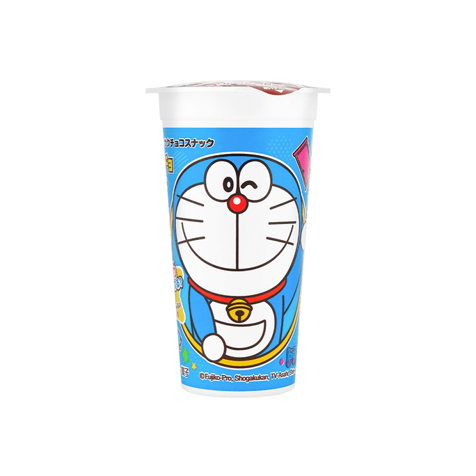 【動漫好物】日本LOTTE樂天 小叮噹機器貓麥麗素巧克力杯 18.5g 【哆啦A夢系列】