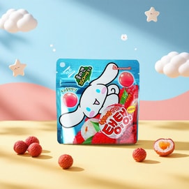 韩国SEOJU西洲x三丽鸥 玉桂狗 荔枝果汁软糖 40g