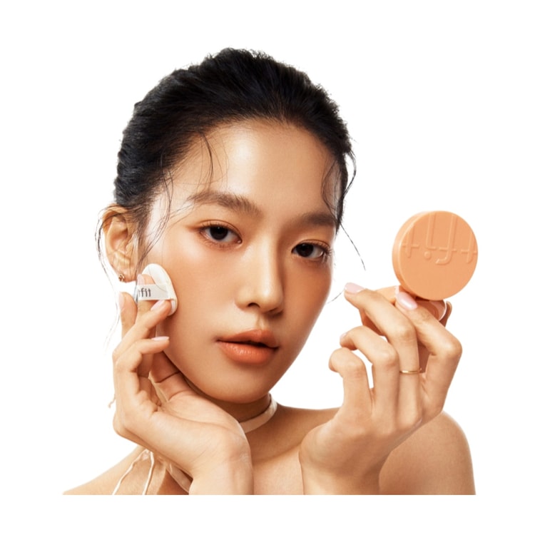 柔霧絲絨氣墊腮紅 N02 無花果裸色 4g 3