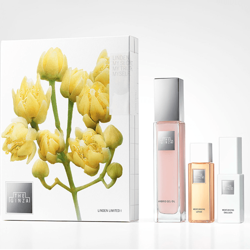 【日本直邮】 日本 The Ginza 资生堂银座玫瑰美容油100ml 赠送化妆水 乳液 中样 限定套装