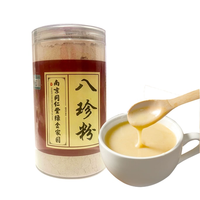 南京同仁堂绿金家园 薏米芡实茯苓粉 八珍粉 代餐粉 500g
