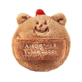 エルムトウ×TUNEE GOODS パンシリーズ ダブルふわふわルースパウダーパフ Lサイズ【ふわふわもちもちシリーズ限定パンパフ】