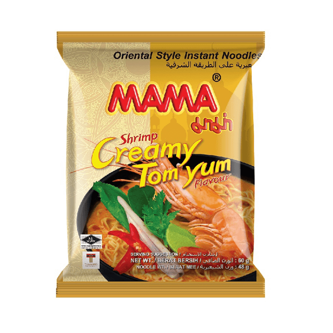 Shrimp Creamy Tom Yum Flavour Instant Noodles 60gx5pack