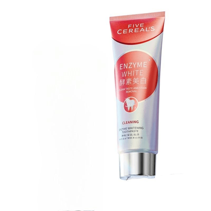 【中國直郵】 韓方五穀 酵素美白牙膏150g*1支