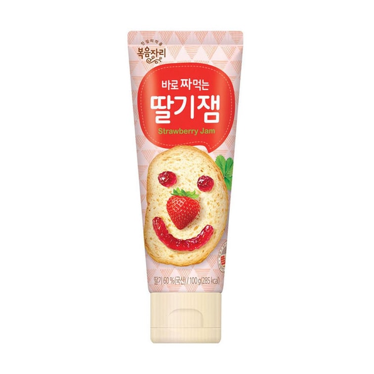 ストロベリージャム 3.52オンス【トースト、パン、バゲット、ヨーグルト用】 3