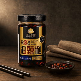 云品鲜 松露油油辣椒 248g【地道云南味】【黑松露入油】