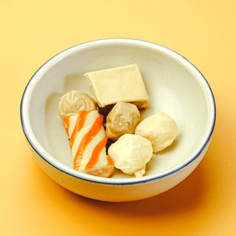 【道地傳統老式黏糊糊】與美 東北麻辣燙 內含魚丸 330g 8