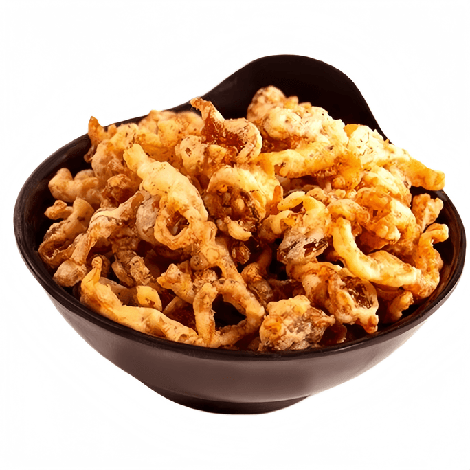 老鮮生 香辣芥末牛油味香酥扇貝裙邊油炸扇貝裙邊不油膩解饞小零食120g(30g*3袋)