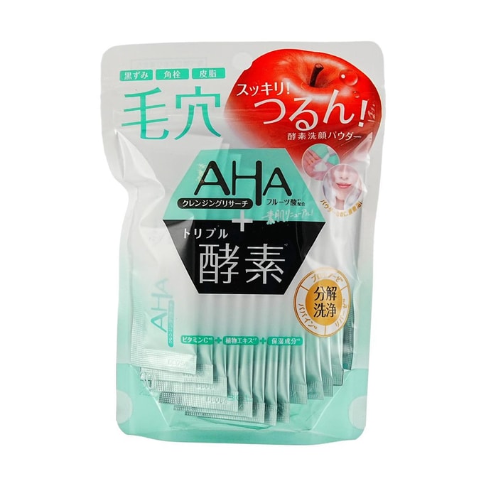 日本BCL AHA果酸酵素泡泡洁面粉 30包入