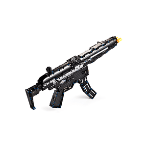 雙鷹 警用衝鋒槍 組裝積木模型 兒童玩具禮物【DIY】