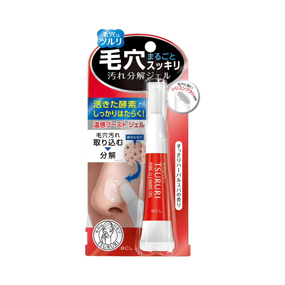 日本BCL||TSURURI 毛孔污垢分解酵素去黑头凝胶||15g