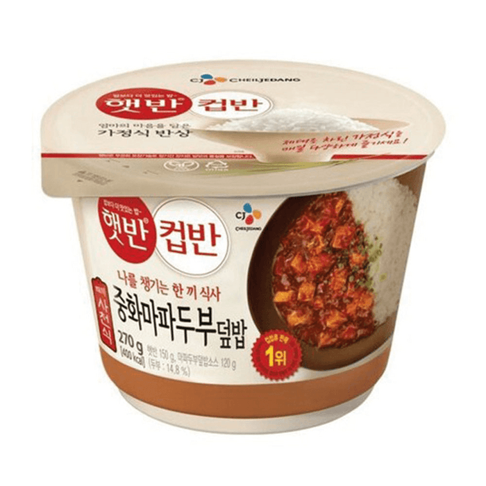 【韩国直邮】韩国CJ希杰 中华麻婆豆腐盖饭270g