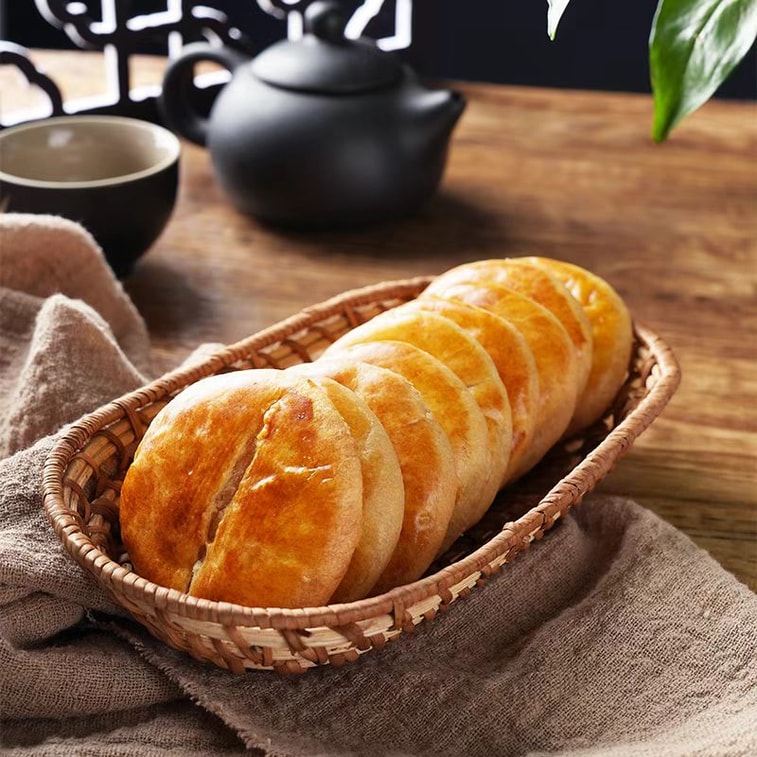 健康＆その他：ワイフケーキ、ペストリー、レイヤードペストリー、伝統的なペストリー、カジュアルな朝食スナック、90g×1袋 3
