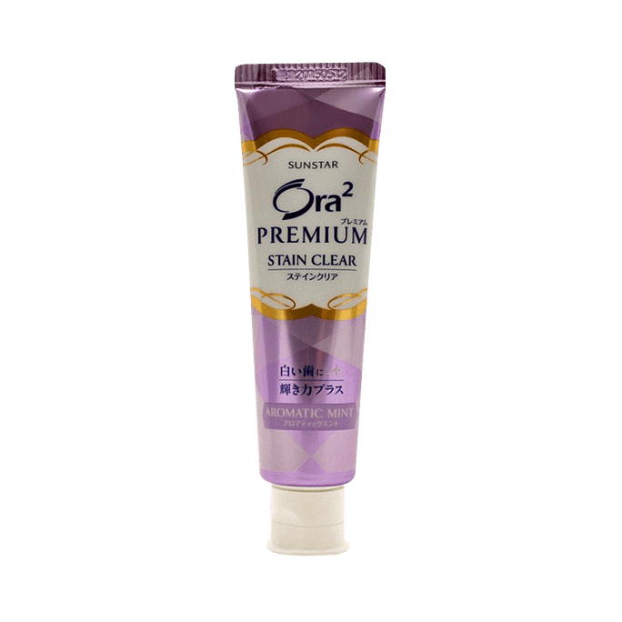 Sunstar Ora2 premium stain clear paste Aromatic mint 100g