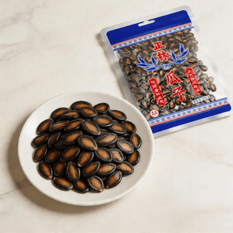 正林 西瓜子 2A級傳統水煮瓜子 原味甘草味 225g *3【3份超值裝】 6
