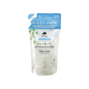 [일본 직배송] 일본산 천연 섬유유연제 리필팩 480ml. 산뜻한 비누 향이 옷감을 부드럽고 폭신하게 가꿔줍니다. 실내 건조 시에도 냄새 걱정 없이 사용할 수 있습니다.