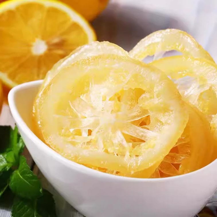 BE&CHEWY Crystal Lemon Slices 65g x 3 Bags Value Pack - Lemon Preserved Snack, Dried Fruit, Instant Tea Lemon Slices, Fruit Tea Brewing, Refreshingly Tart, Full of Flavor 4