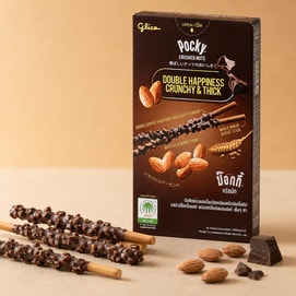 泰国格力高 POCKY百奇 南瓜香料味+巴旦木坚果碎黑巧克力味+巴旦木坚果碎牛奶巧克力味+北海道牛奶风味饼干棒 152.1g【4种口味4件组合装】【全麦饼干棒】【双重涂层】