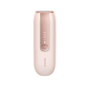 【藍寶石冰點】中國 RORA除毛儀器紅光波嫩膚醫用全身家用女士脫毛機神器 粉紅色 1件