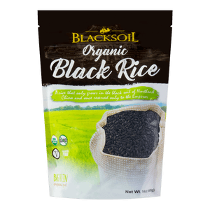 美國BLACKSOIL 有機黑米 400g USDA認證