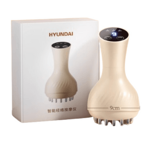 Electric Gua Sha Instrument Rechargeable Full-Body Massage Complete Set Beige 1-Piece Set