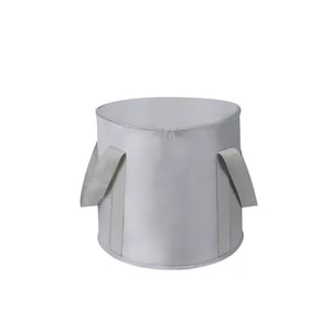 [중국발 다이렉트 메일] TIMESWOOD 접이식 족욕가방 그레이(미디엄 앤 하이 스타일) 1피스 휴대용 야외 여행용 세탁통 세면대