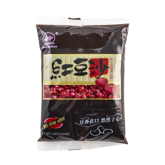 GREEN BAMBO青竹 紅豆沙 454g【湯圓元宵蛋黃酥麵包烘焙餡料】