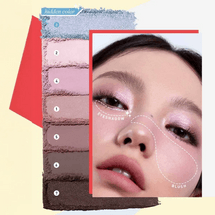 Layer-it-all Eyeshadow Palette, 0.26oz. #03 Pink Haze