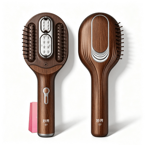 T7 Scalp Massage Comb – Red Light, Negative Ion, And Microcurrent Hair Care Comb (1 Unit)