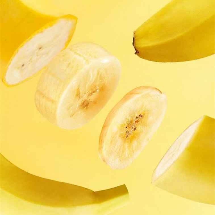 Bibi Zan Banana Chips Crispy Dried Fruit Banana Candy Snacks Crispy Small Treats 200g 4