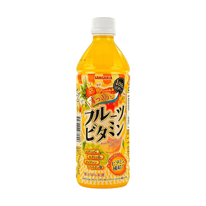 Refreshing Fruit Vitamin Drink, 16.91 fl oz【Daily Vitamin C & B6】