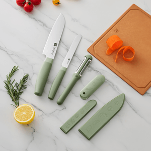 ZWILLING NOW S Series Mint Green Knife Set 3 Pieces 【Yami Exclusive】【FRIODUR Ice-Hardened】【Ergonomic Design】