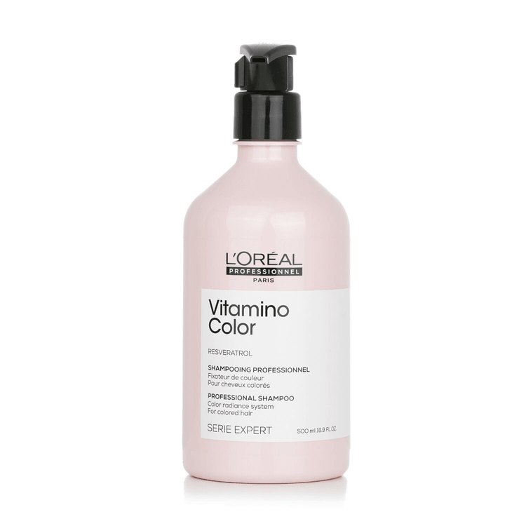 香港直送】ロレアル スペイン サロンヘアケアシリーズ - レスベラトロール ヘアカラーケア シャンプー 500ml/16.9oz - Yami