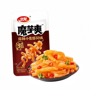 Spicy Konjac Snack - Crayfish Flavor, 6 Packs (about 50g)