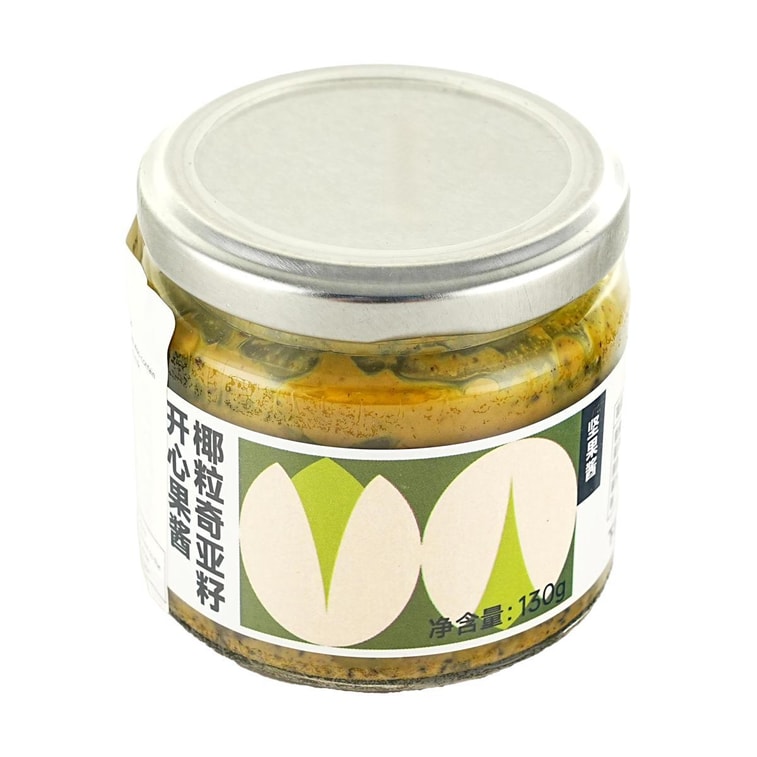下厨房 椰粒奇亚籽开心果酱 130g【面包抹酱烘焙酸奶冰淇淋酱料】 6