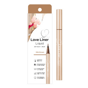 MSH Love Liner Eyeliner Pen 0.1mm Smudge-proof Waterproof Ultra-fine Tip R5 Milk Brown 0.55ml