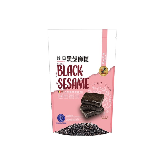 【台灣直郵】台灣 珍田生機美食 黑芝麻蛋糕 原味 220g