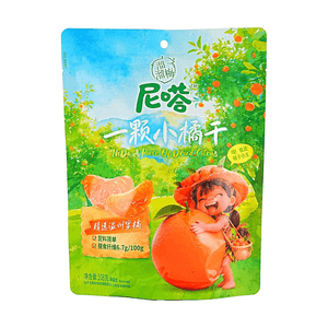 溜溜梅 尼嗒一顆小橘乾 108g【配料乾淨】【富含膳食纖維】