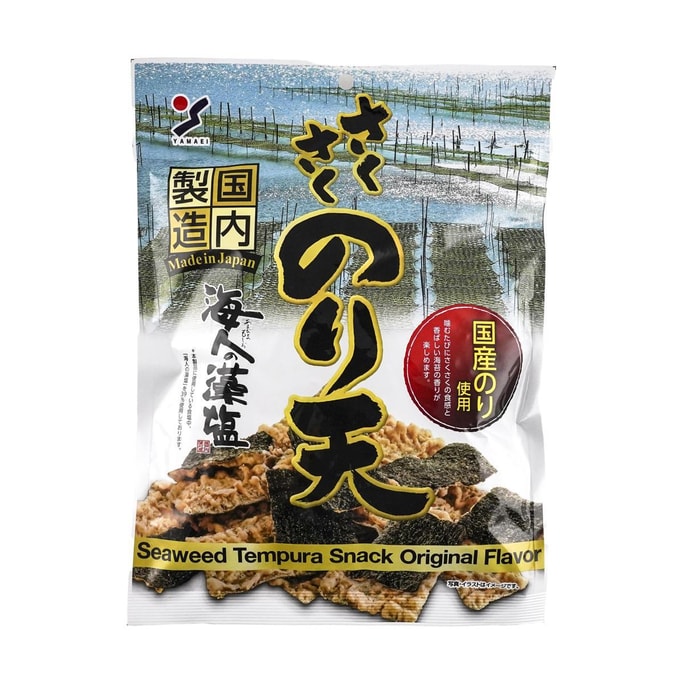 日本YAMAEI山榮 海苔天婦羅脆 原味 70g