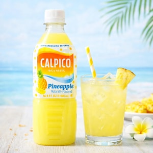 Non Carbonated Soft Drink,Lactic Acid Bacteria Beverage, Pineapple Flavor,16.90 fl oz