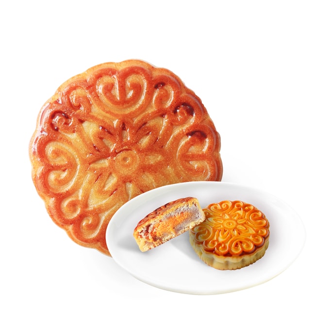 【中秋斷貨王】恩點 芋泥蛋黃月餅 80g 【甜鹹暴擊】
