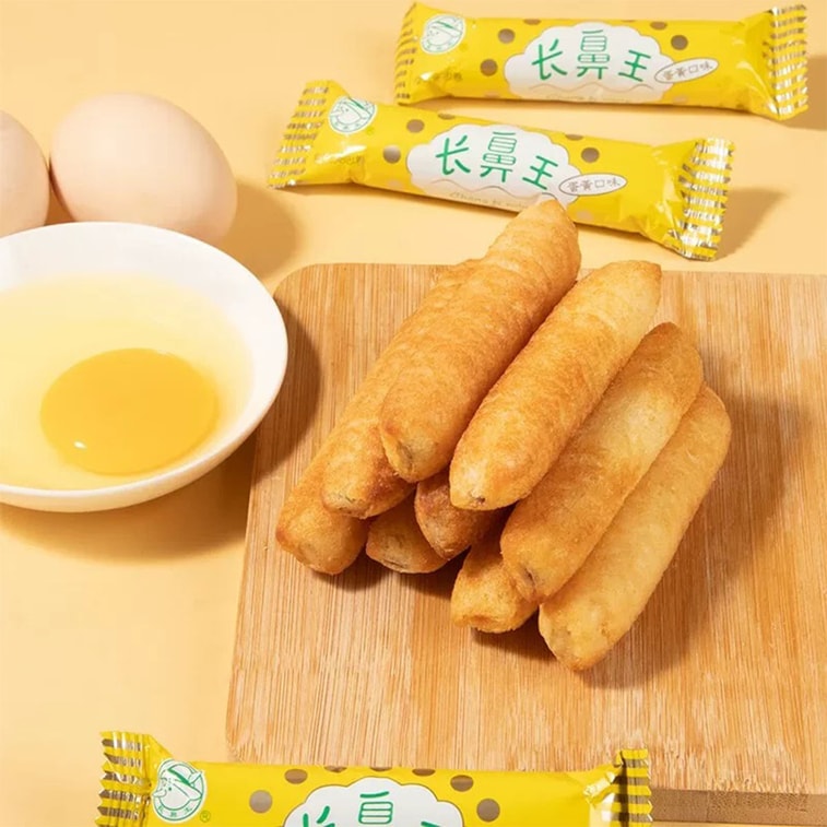 Puffed Food Fandwich Roll Yolk Flavor160g 4