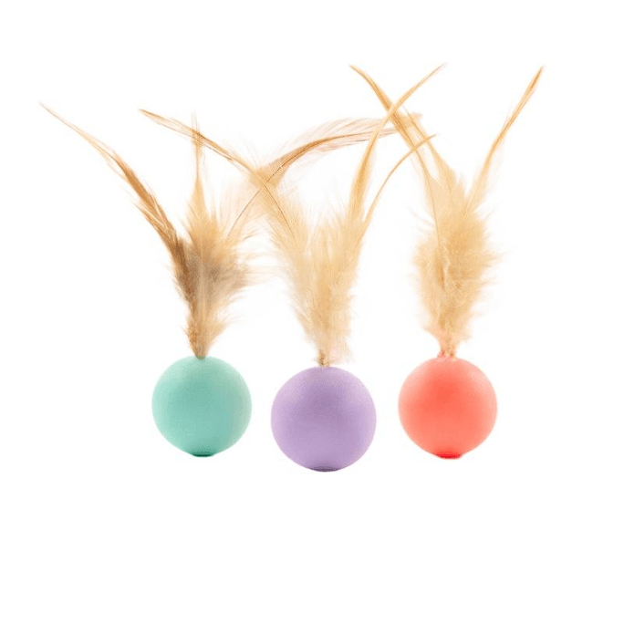 【中國直效郵件】 pidan 貓玩具彈力球*3個