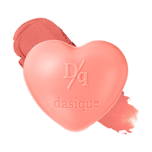 韩国DASIQUE代曦可 爱心多用唇颊两用唇泥腮红 自然丝绒 内含迷你唇刷 #4 Mango Spread 芒果慕斯 暖调珊瑚橘