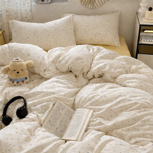 Cream Pop Bedding Set(Fitted) Queen Size